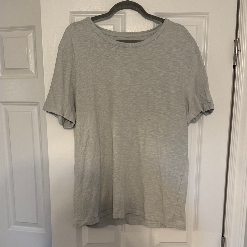 All Saints Light Gray Knit Top
